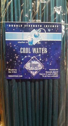 DIPPER INCENSE COOL WATER 19' BIG STICK 50pk.