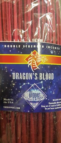 DIPPER INCENSE DRAGON BLOOD - THE BEST 19' BIG STICK 50pk.
