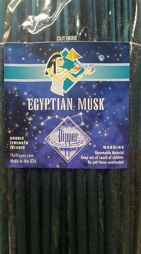DIPPER INCENSE EGYPTIAN MUSK-GREAT 19' BIG STICK 50pk.