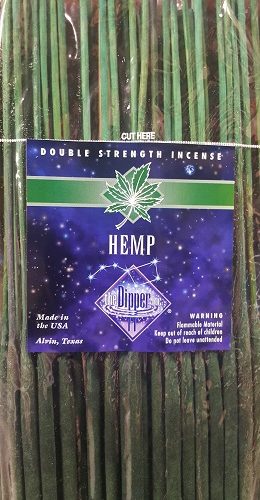 DIPPER INCENSE HEMP - REAL OIL 19' BIG STICK 50pk.