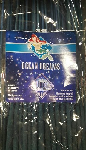 DIPPER INCENSE OCEAN DREAMS 19' BIG STICK 50pk.