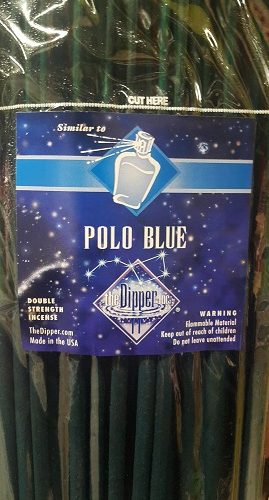 DIPPER INCENSE POLO BLUE 19' BIG STICK 50pk.