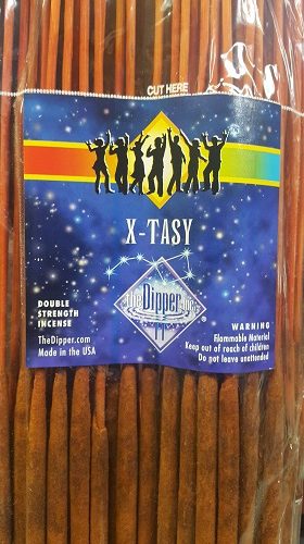 DIPPER INCENSE X-TASY 19' BIG STICK 50pk.