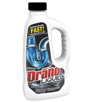 DRANO LIQUID REGULER 32OZ. BTL.