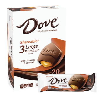 DOVE MILK CARAMEL 20CT. BOX