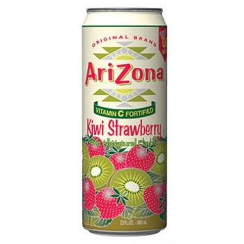 ARIZONA ICED TEA KIWI STRAWBERRY  ..24/23OZ. CANS (P.P.$0.99)