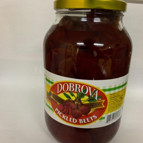 DOBROVA PICKLED BEETS 2500GR JAR.