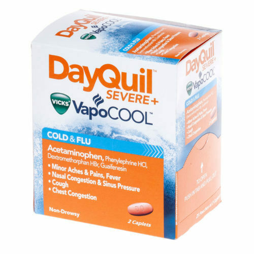 DAYQUIL COLD & FLU (VAPOCOOL) 20/25CT. POUCHES