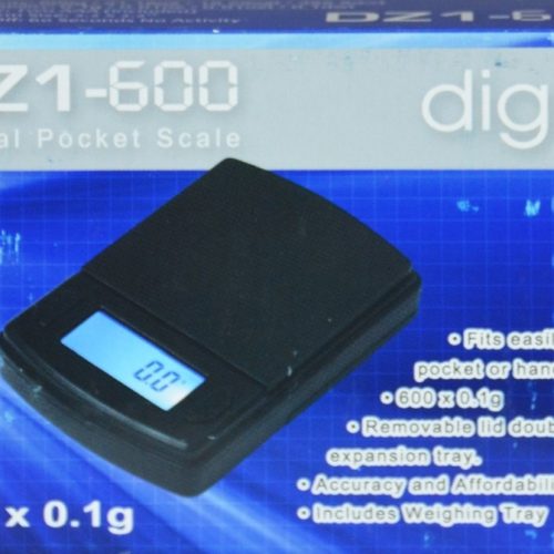 DIGITZ DIGITAL SCALE DZ1-600 1CT.