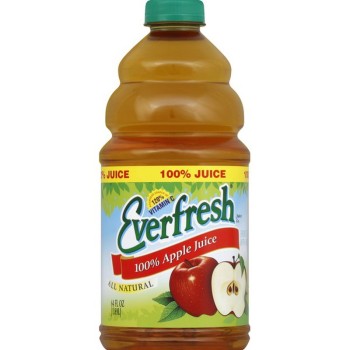 EVERFRESH APPLE 100% JUICE 6/64OZ.