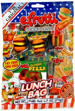E.FRUTTI LUNCH GUMMY 1CT. BAG