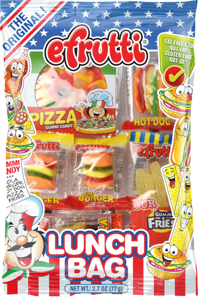 PEG BAGS E.FRUTTI SOUR LUNCH 1CT.