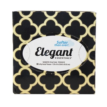 ELEGANT FACIAL TISSUE CUBE 80CT.