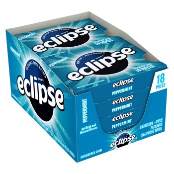 ECLIPSE PEPPERMINT GUM 8CT. BOX