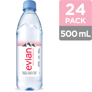 EVIAN WATER 24/500ML.