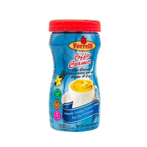 FORRELLI COFFEE CREAMER FRENCH VANILLA 1CT. JAR
