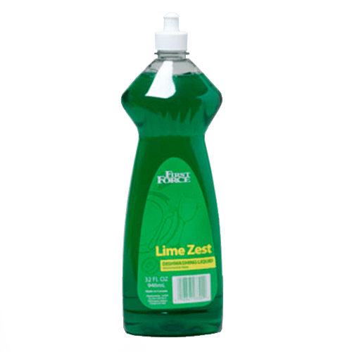 1ST FORCE DISH LIQUID LIME 32OZ. BTL