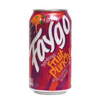 FAYGO FRUIT PUNCH 24/12OZ. CANS