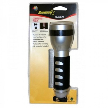 FLASHLIGHT TORCH 2-D SIZE 1CT.