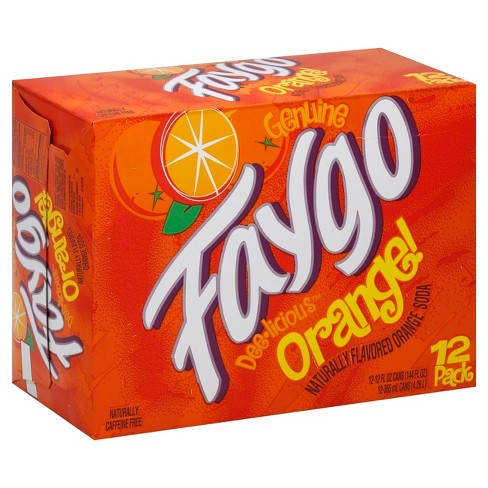 FAYGO ORANGE 24/12OZ. CANS