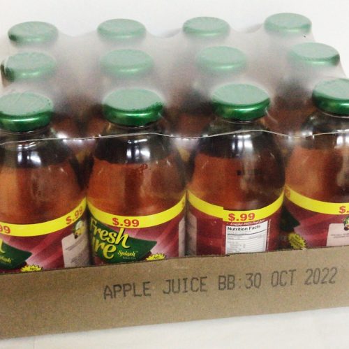FRESH & PURE JUICE APPLE P.P. 99 12/16OZ.
