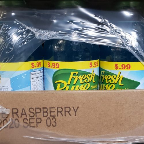 FRESH & PURE JUICE BLUE RASPBERRY 12/16OZ.