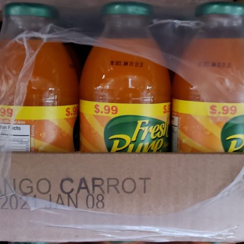FRESH & PURE JUICE MANGO CARROT 12/16OZ.