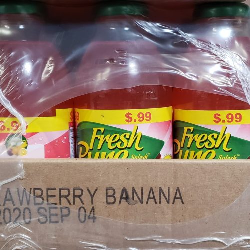 FRESH & PURE JUICE STRAWBERRY BANANA 12/16OZ.