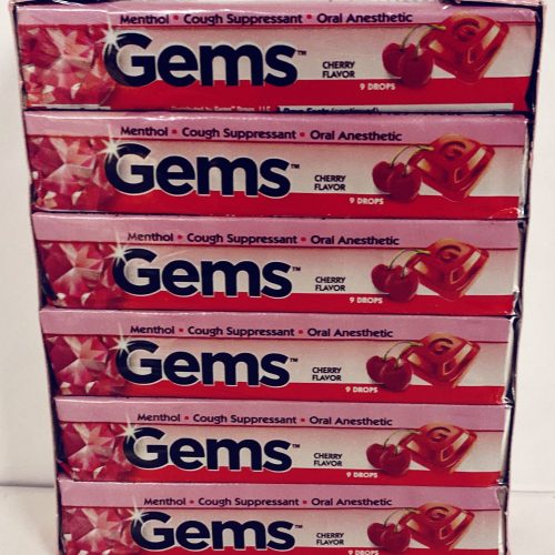 GEMS CHERRY DROPS 12CT.