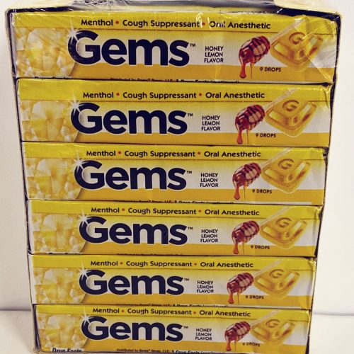 GEMS HONEY LEMON DROPS 12CT.