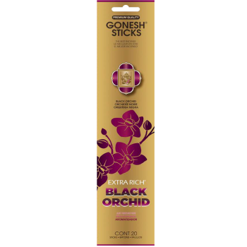 GONESH INCENSE BLACK ORCHID 4PK.