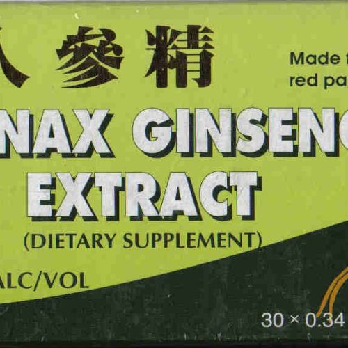 RED PANAX GINSENG EXTRACT 30CT BOX.