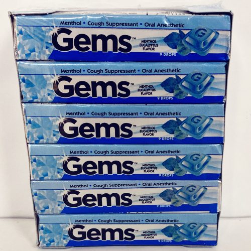 GEMS MENTHOL EUCALYPYUS DROPS 12CT.
