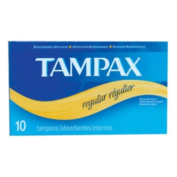 TAMPAX REGULAR 10PK SINGLE BOX