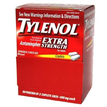 TYLENOL EXTRA STRENGTH 50/2PK.