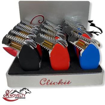 CLICKIT DOUBLE TORCH DISPLAY (GT-003) 12 CT.