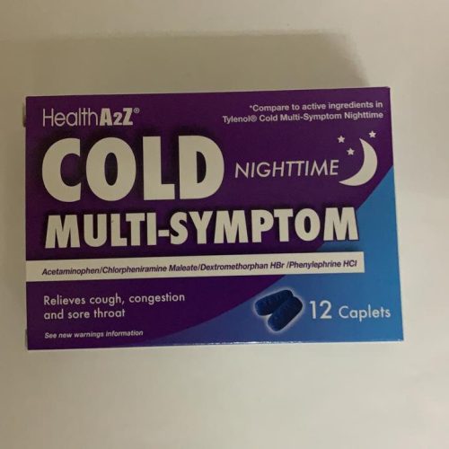 HEALTH A2Z MULTI-SYMPTOM NIGHT TIME  12CT. BOX
