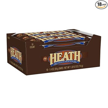HEATH BAR 18CT BOX.