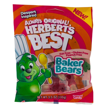 PEG BAGS HERBERT'S BEST BAKER BEARS 1CT. BAG