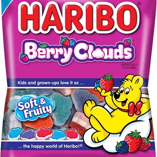 PEG BAGS HARIBO BERRY CLOUDS 4.1OZ.