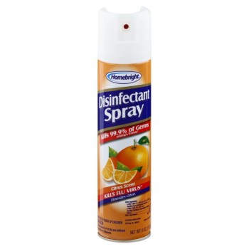 HOMEBRIGHT DISINFECTANT COUNTRY SPRAY. 6OZ. CAN