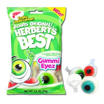 PEG BAGS HERBERT'S BEST GUMMI EYEZ 2.6OZ.