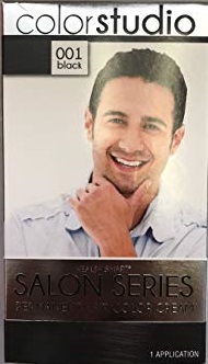 HAIR COLOR-MENS BLACK 1CT.