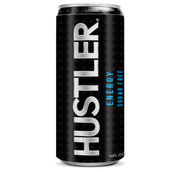 HUSTLER ENERGY DRINK SUGAR FREE 24/16OZ.
