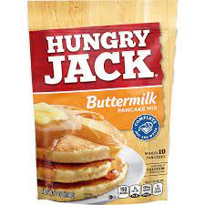 HUNGRY JACK BUTTER MILK PANCAKE MIX. 7OZ. BAG