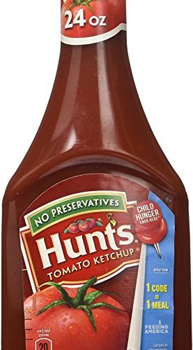 HUNT'S TOMATO KETCHUP 20OZ. BOTTLE