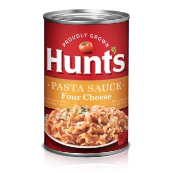 HUNT'S PASTA SAUCE FOUR CHEESE 24OZ. CAN