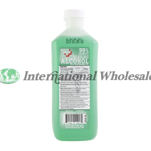 HEALTH SMART ALCOHOL GREEN 99% 12OZ. BTL