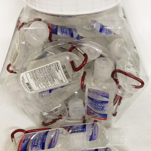 HEALTH SMART HAND SANITIZER W/CLIP 24/1.8OZ. JAR