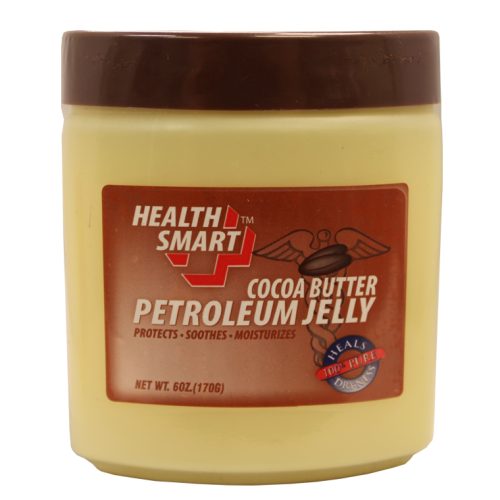 HEALTH SMART PETROLEUM JELLY COCOA BUTTER 6OZ. JAR